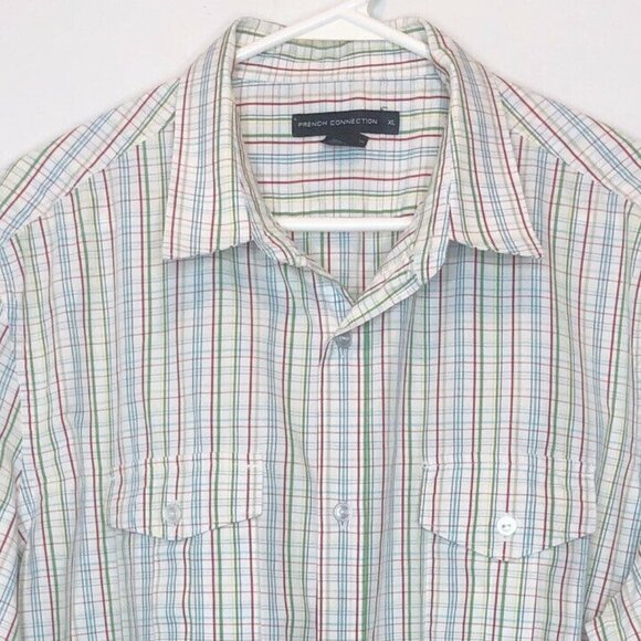 French Connection XL Shirt Long Sleeve Button Down - Picture 1 of 8